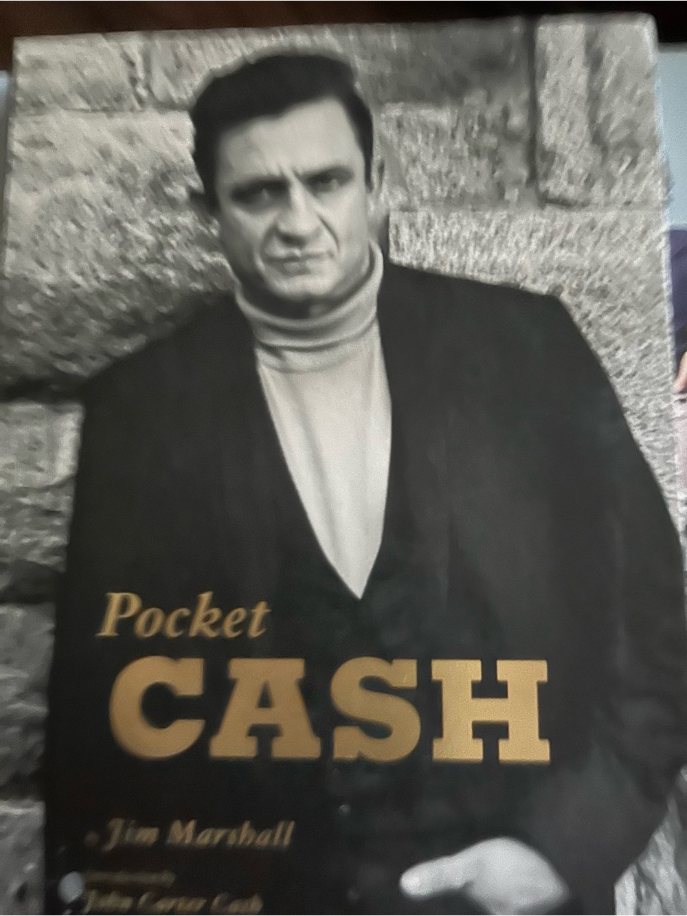 Pocket Cash Poster - Black, Gold, Cream